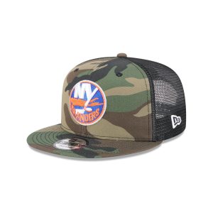 New York Islanders Camo 9FIFTY Trucker Hat