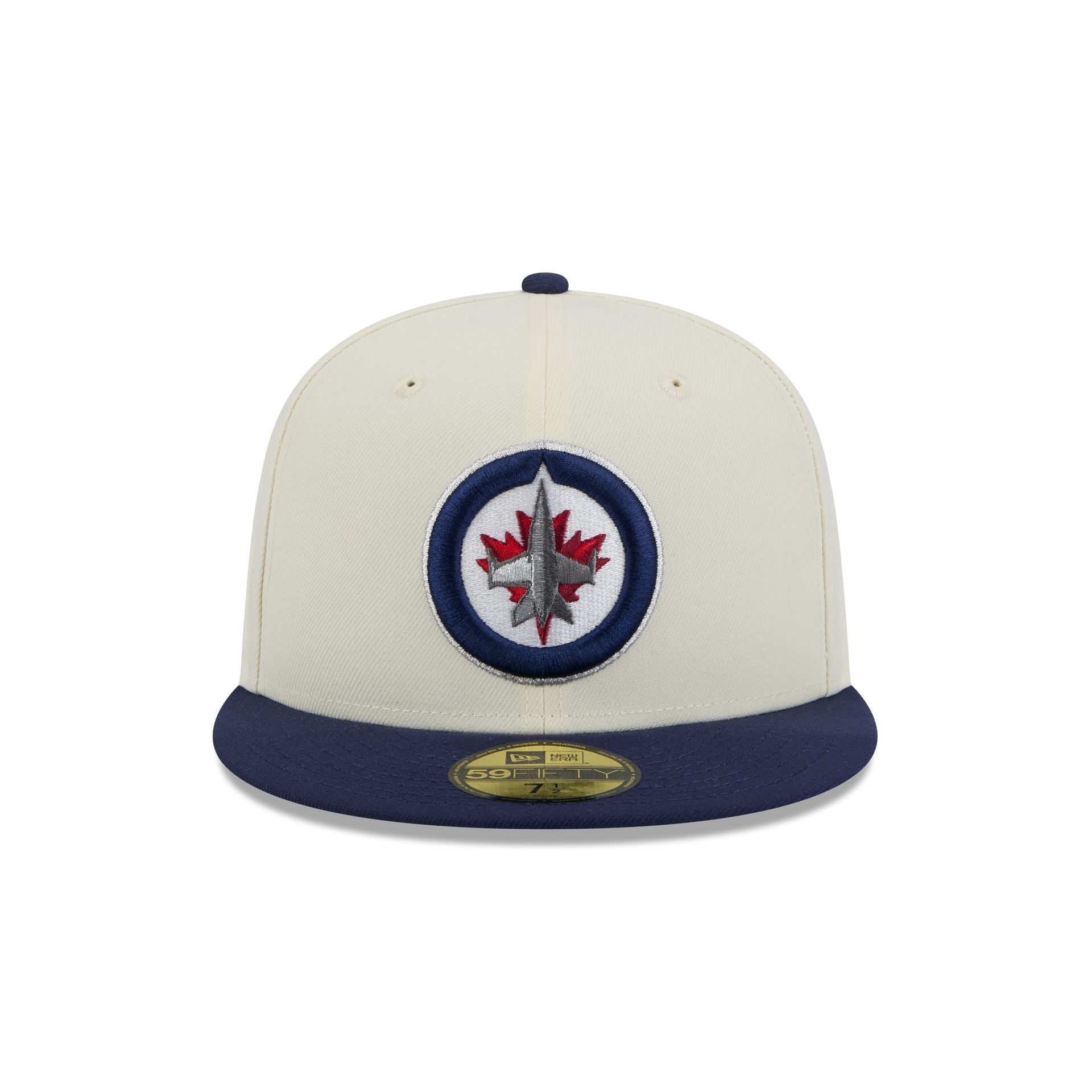 Winnipeg Jets Chrome White 59FIFTY Fitted Hat - Image 2