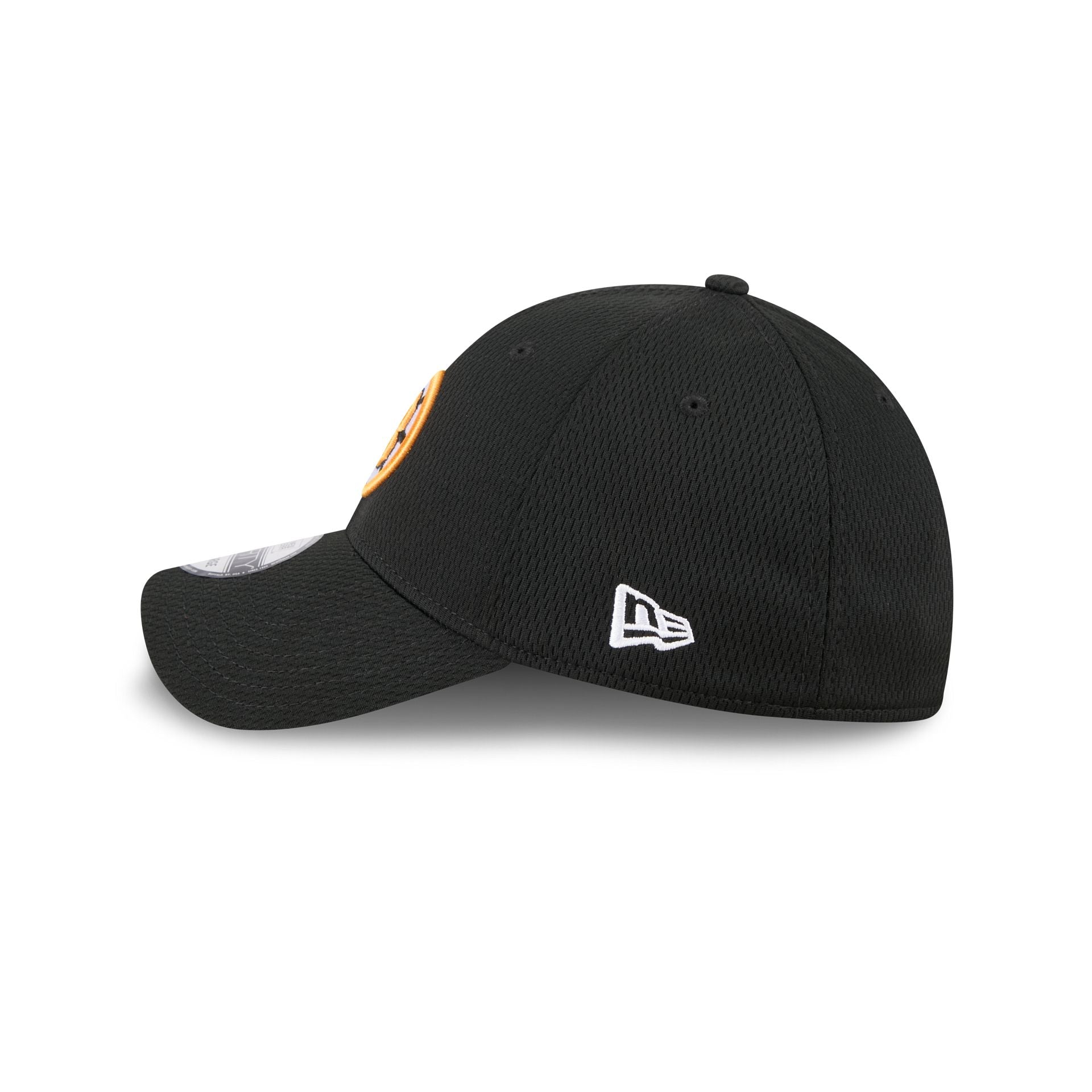 Boston Bruins Black 39THIRTY Stretch Fit Hat - Image 4