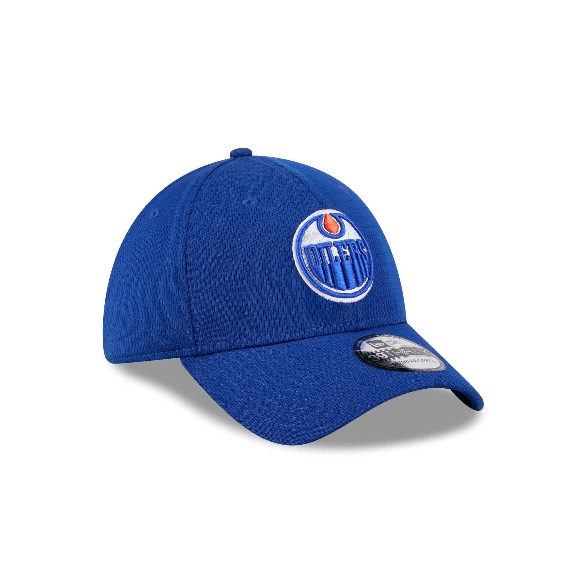 Edmonton Oilers Blue 39THIRTY Stretch Fit Hat - Image 3