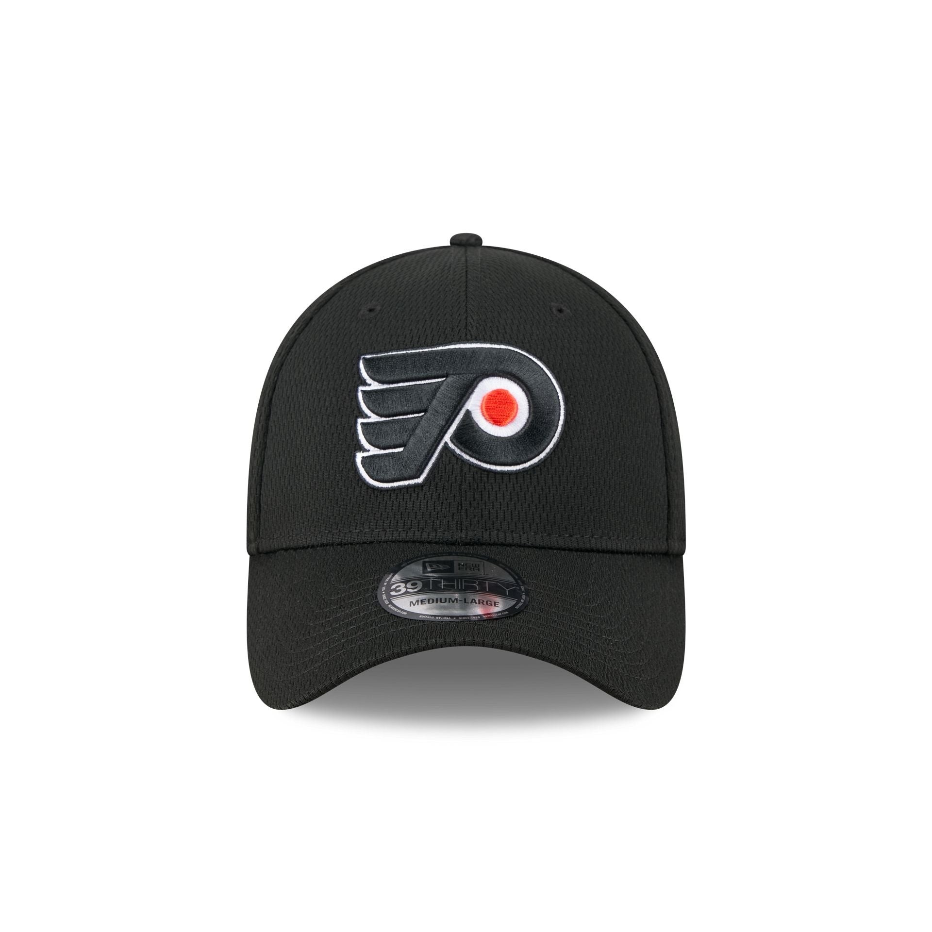 Philadelphia Flyers Black 39THIRTY Stretch Fit Hat - Image 2