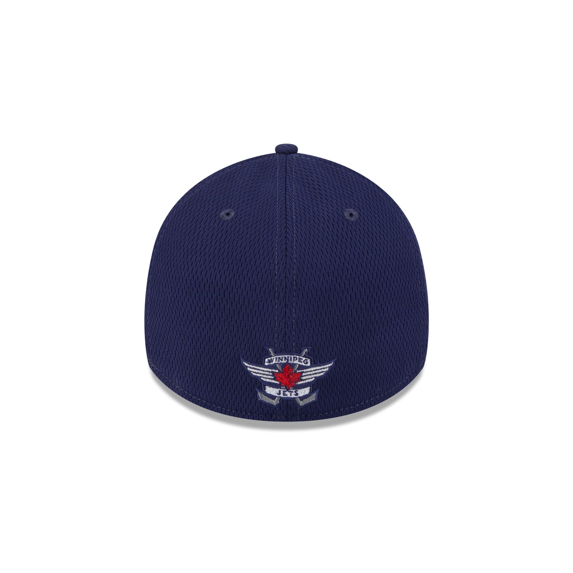 Winnipeg Jets Navy 39THIRTY Stretch Fit Hat - Image 6