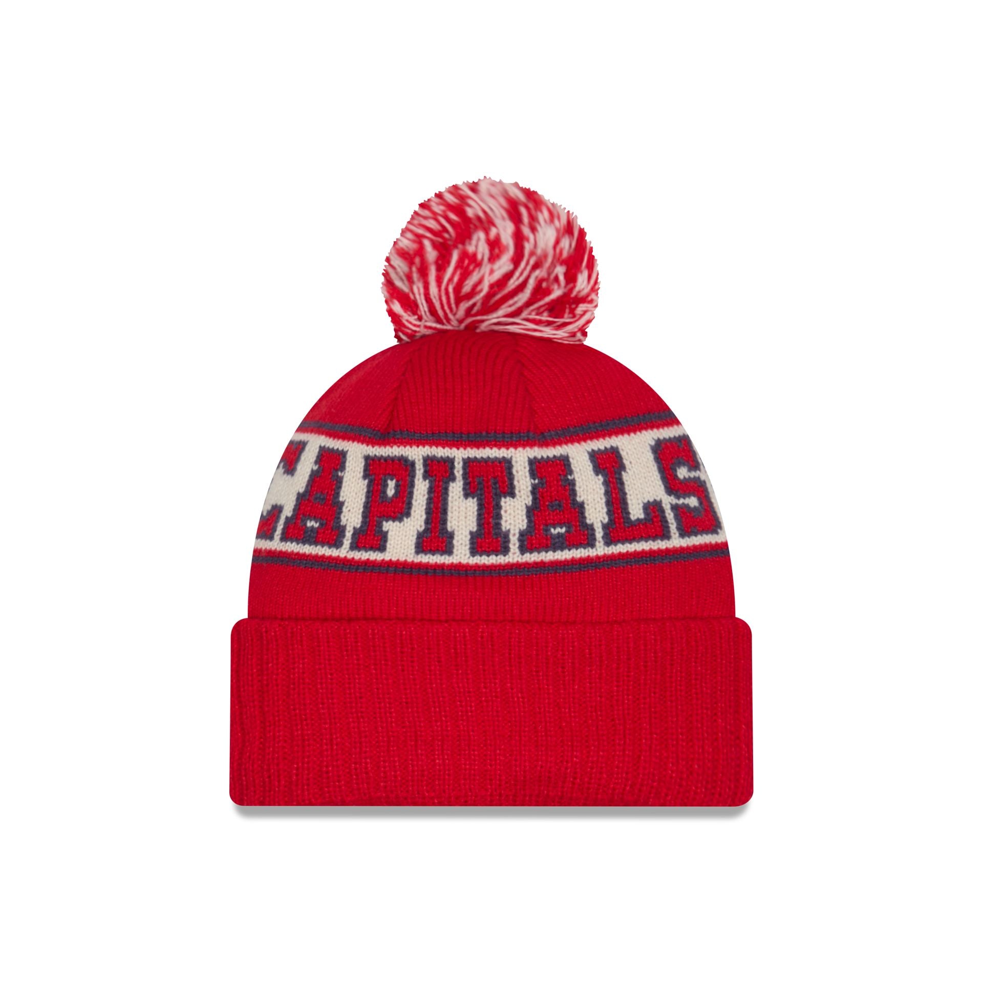 Washington Capitals Retro Pom Knit Hat - Image 2