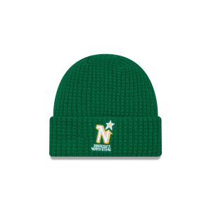 Minnesota North Stars Waffle Knit Beanie Hat