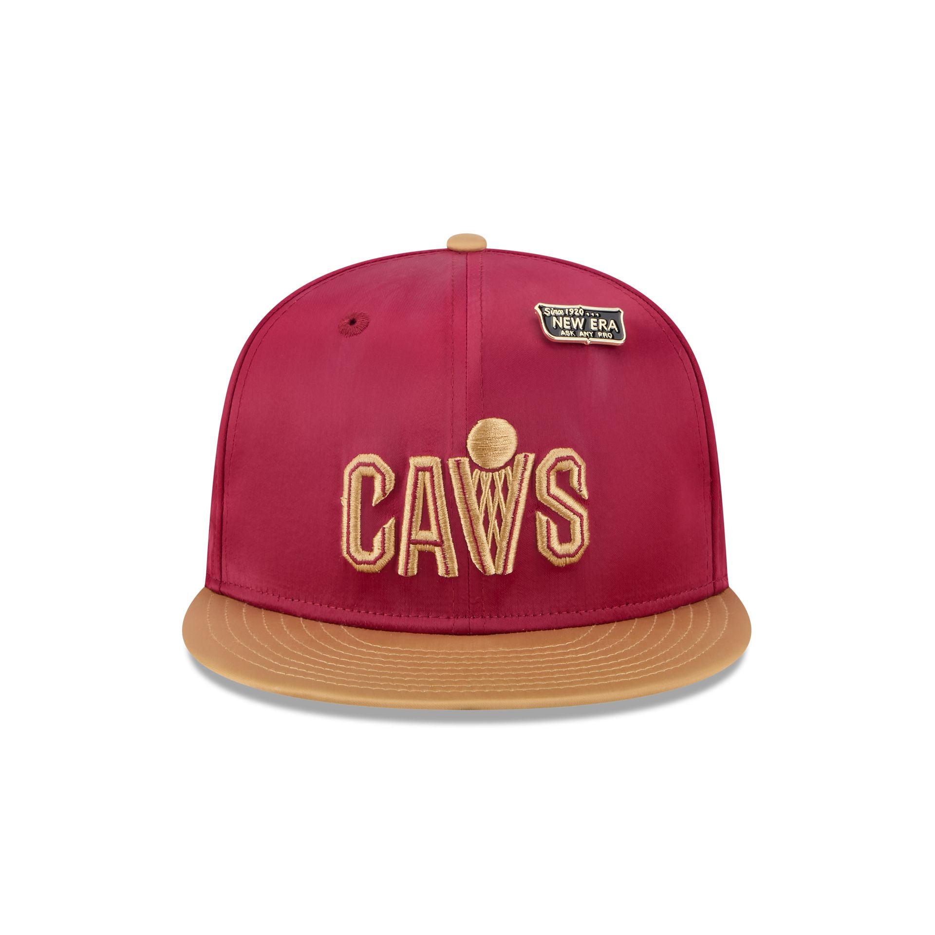 Cleveland Cavaliers Satin Pin 9FIFTY Snapback Hat - Image 2