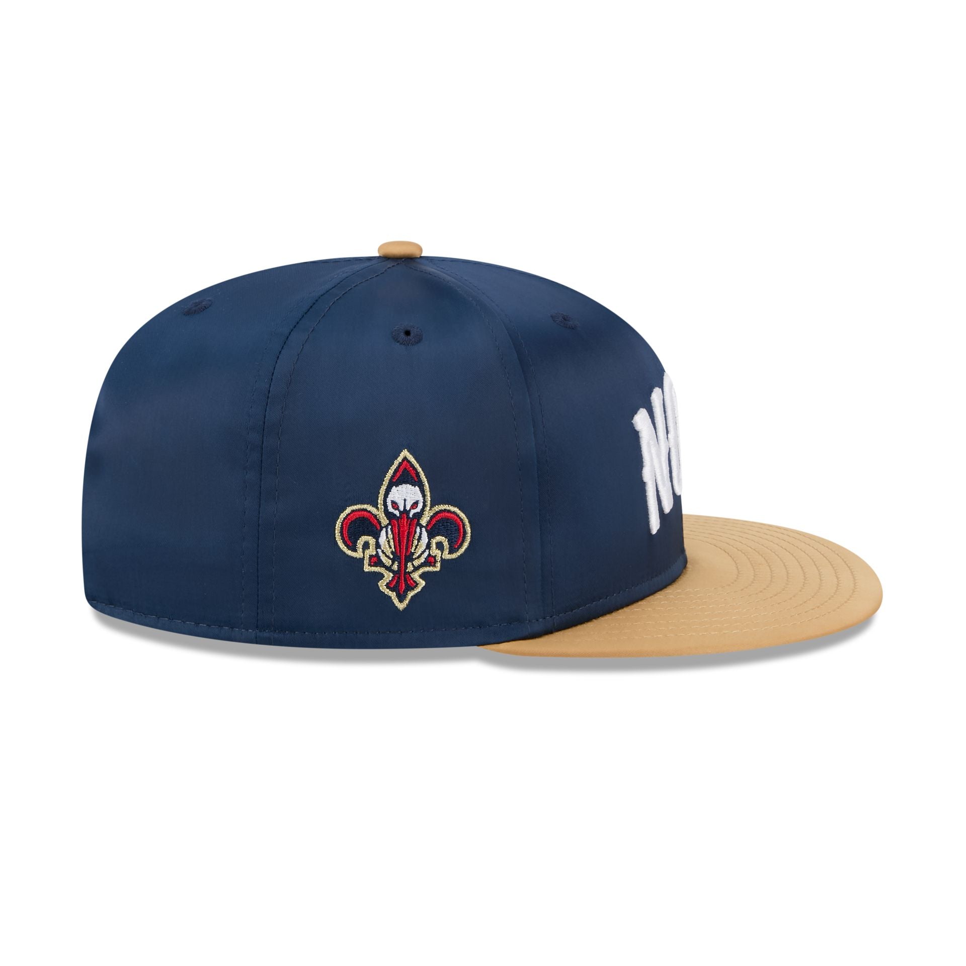 New Orleans Pelicans Satin Pin 9FIFTY Snapback Hat - Image 4