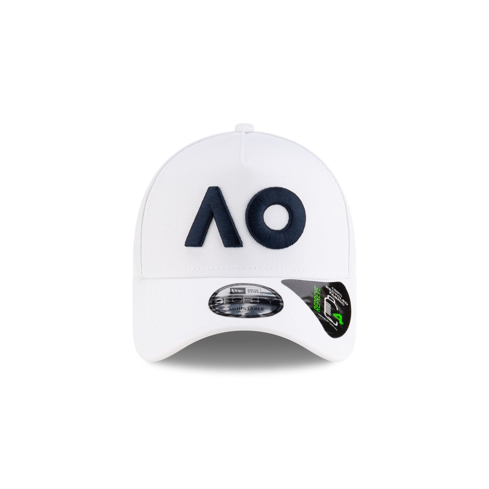 2025 Australian Open White 9FORTY A-Frame REPREVE® Adjustable Hat - Image 2