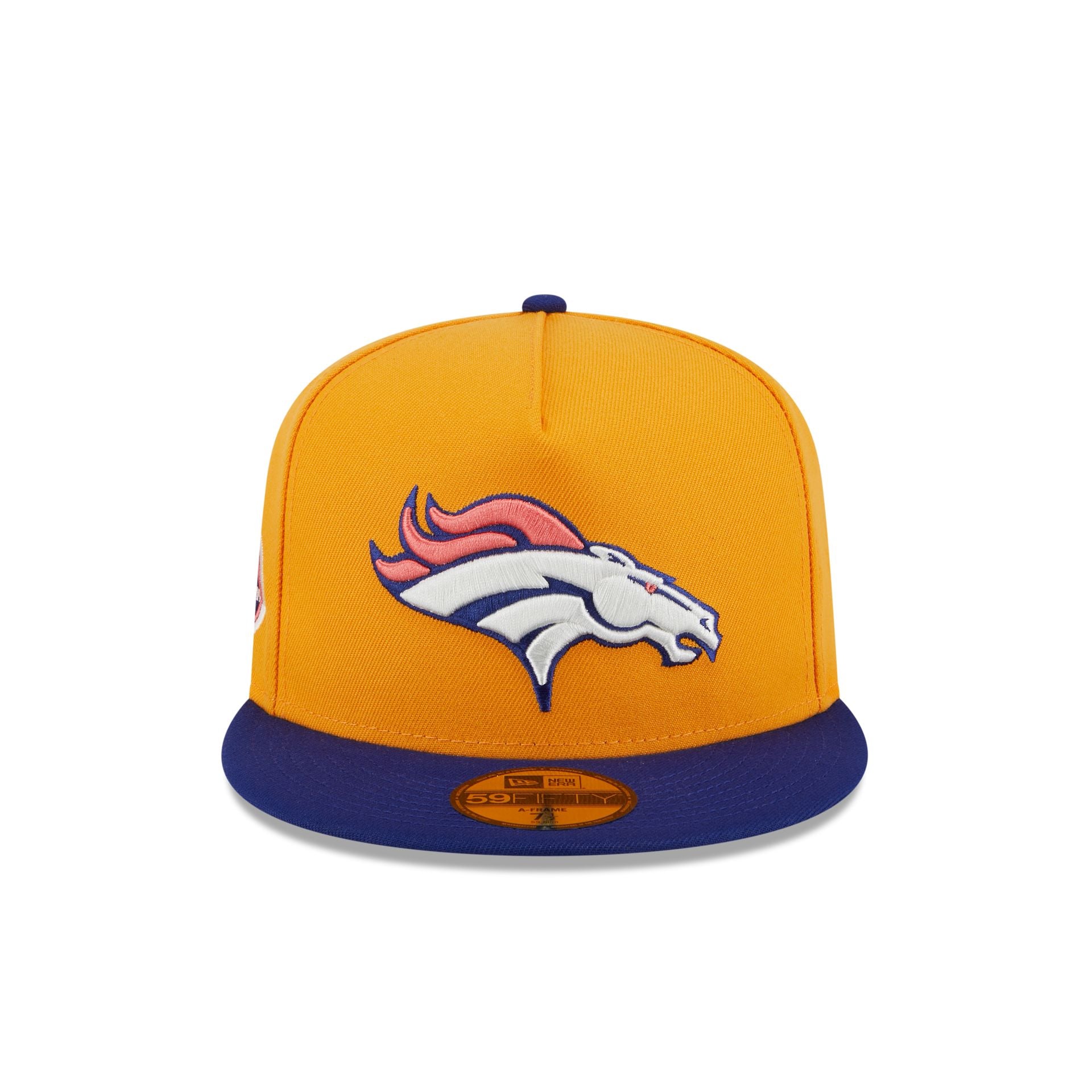 Denver Broncos Gold 59FIFTY A-Frame Fitted Hat - Image 2