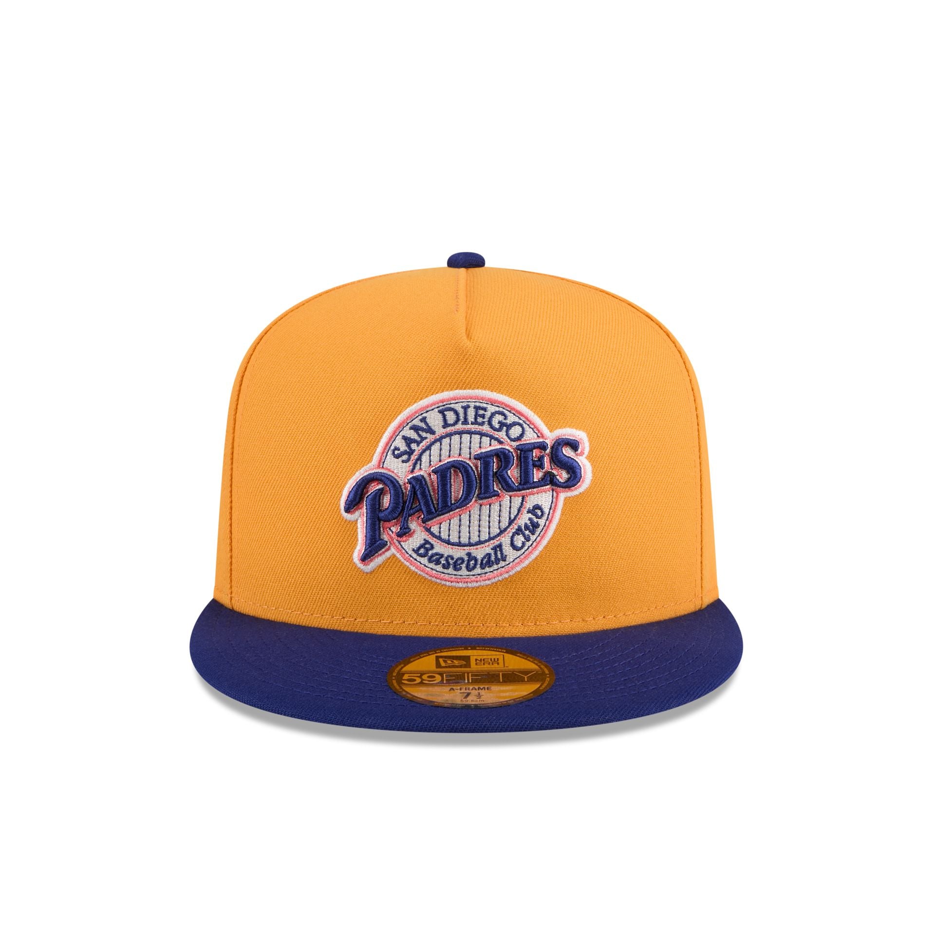 San Diego Padres Gold 59FIFTY A-Frame Fitted Hat - Image 2
