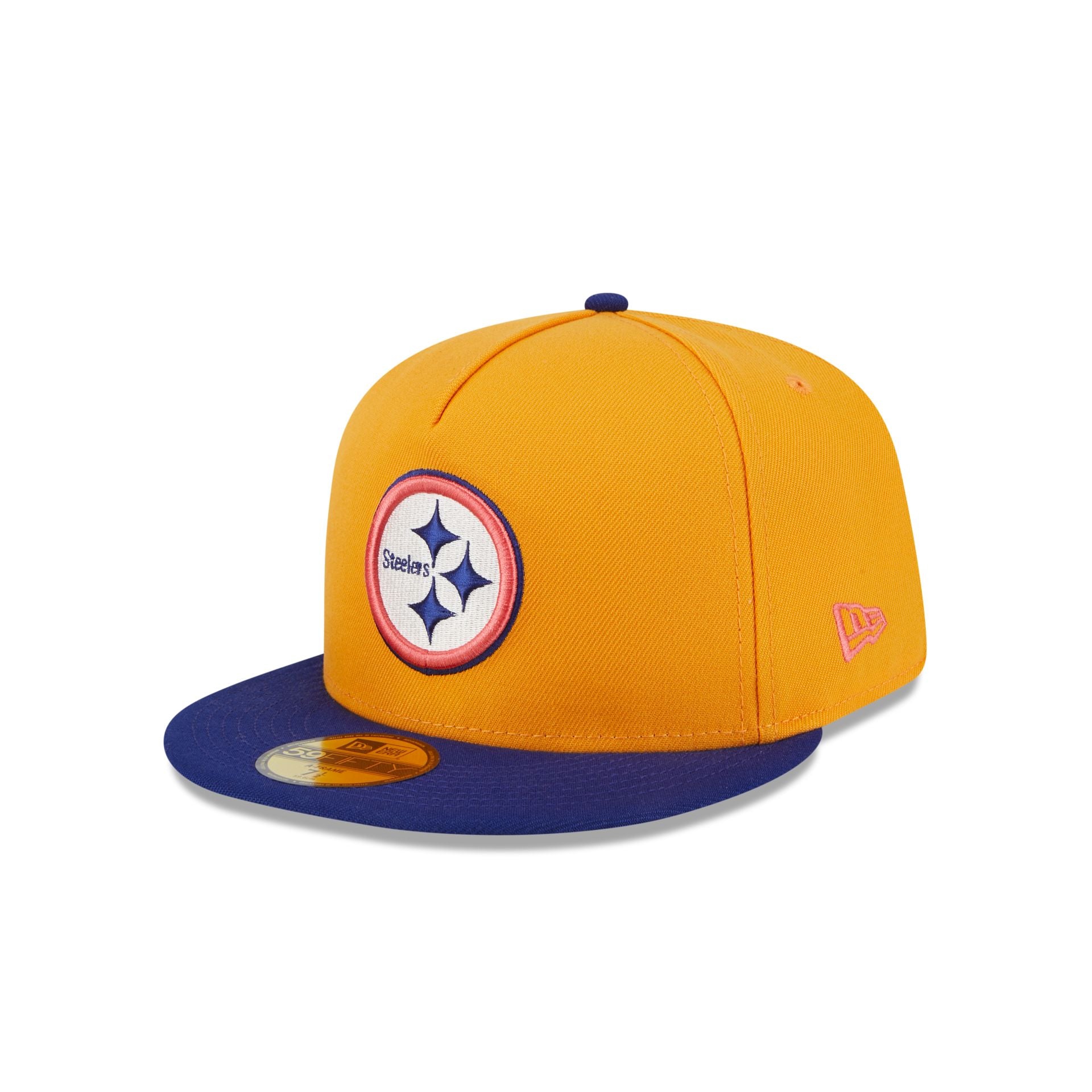 Pittsburgh Steelers Gold 59FIFTY A-Frame Fitted Hat - Image 3