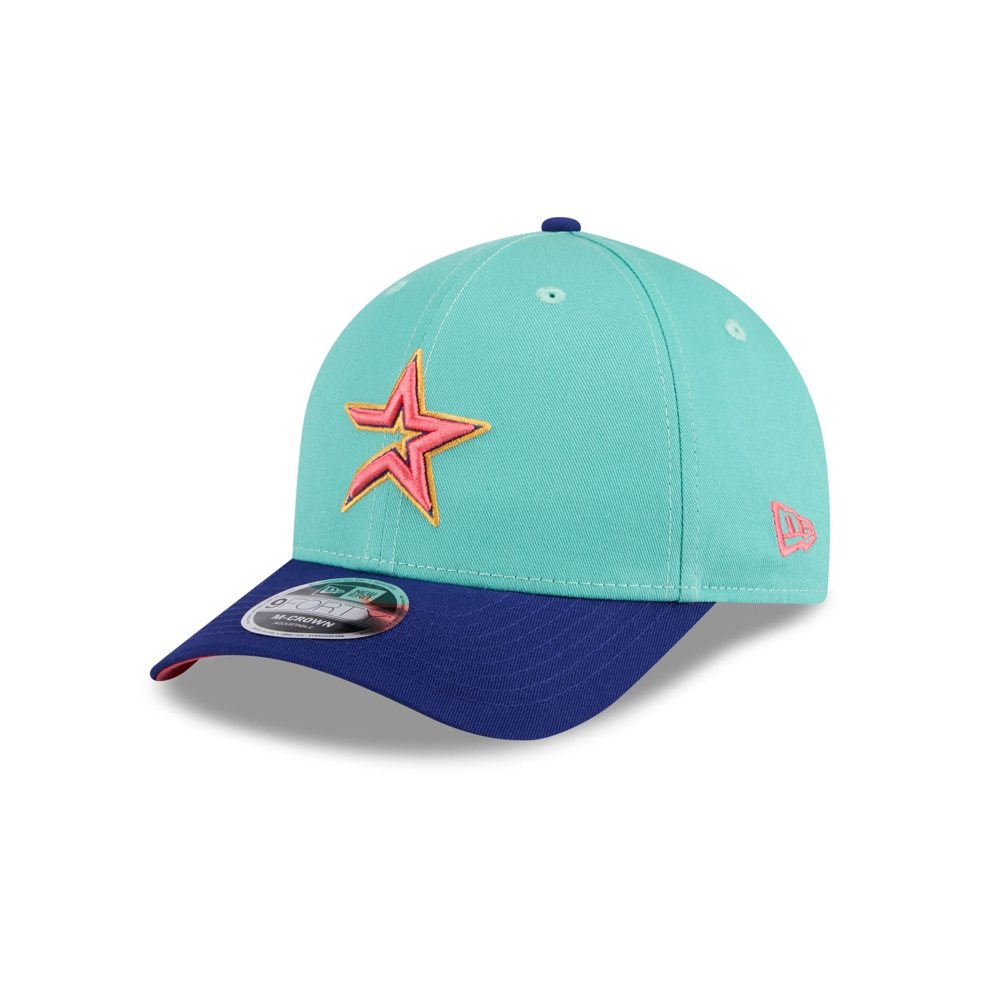 Houston Astros Clear Mint 9FORTY M-Crown Adjustable Hat - Image 3