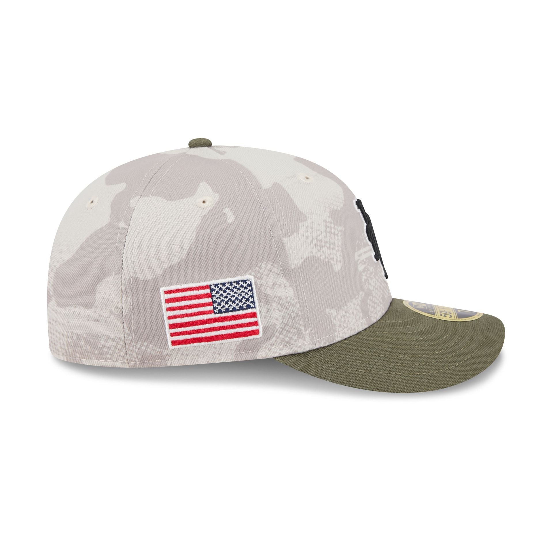 New York Mets Armed Forces Day 2025 Low Profile 59FIFTY Fitted Hat - Image 4