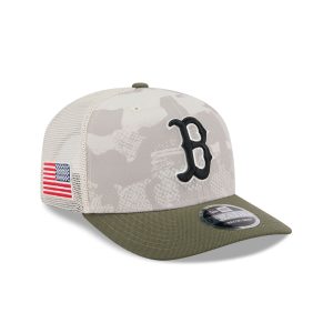 Boston Red Sox Armed Forces Day 2025 9SEVENTY Trucker Hat