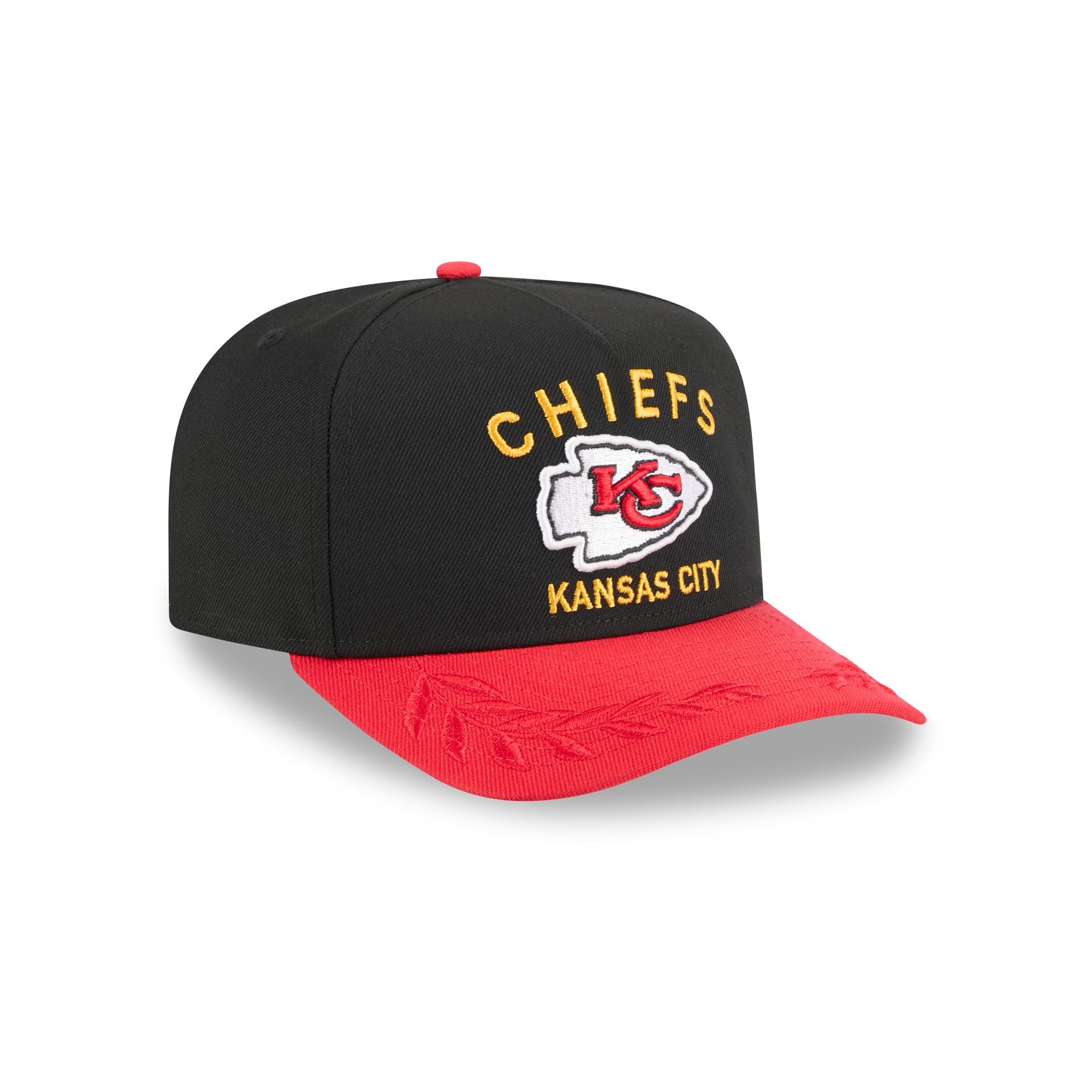 Kansas City Chiefs 2025 Draft 9FIFTY A-Frame Snapback Hat - Image 3