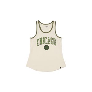 Chicago Cubs Armed Forces Day 2025 Women's Stone Tank Top