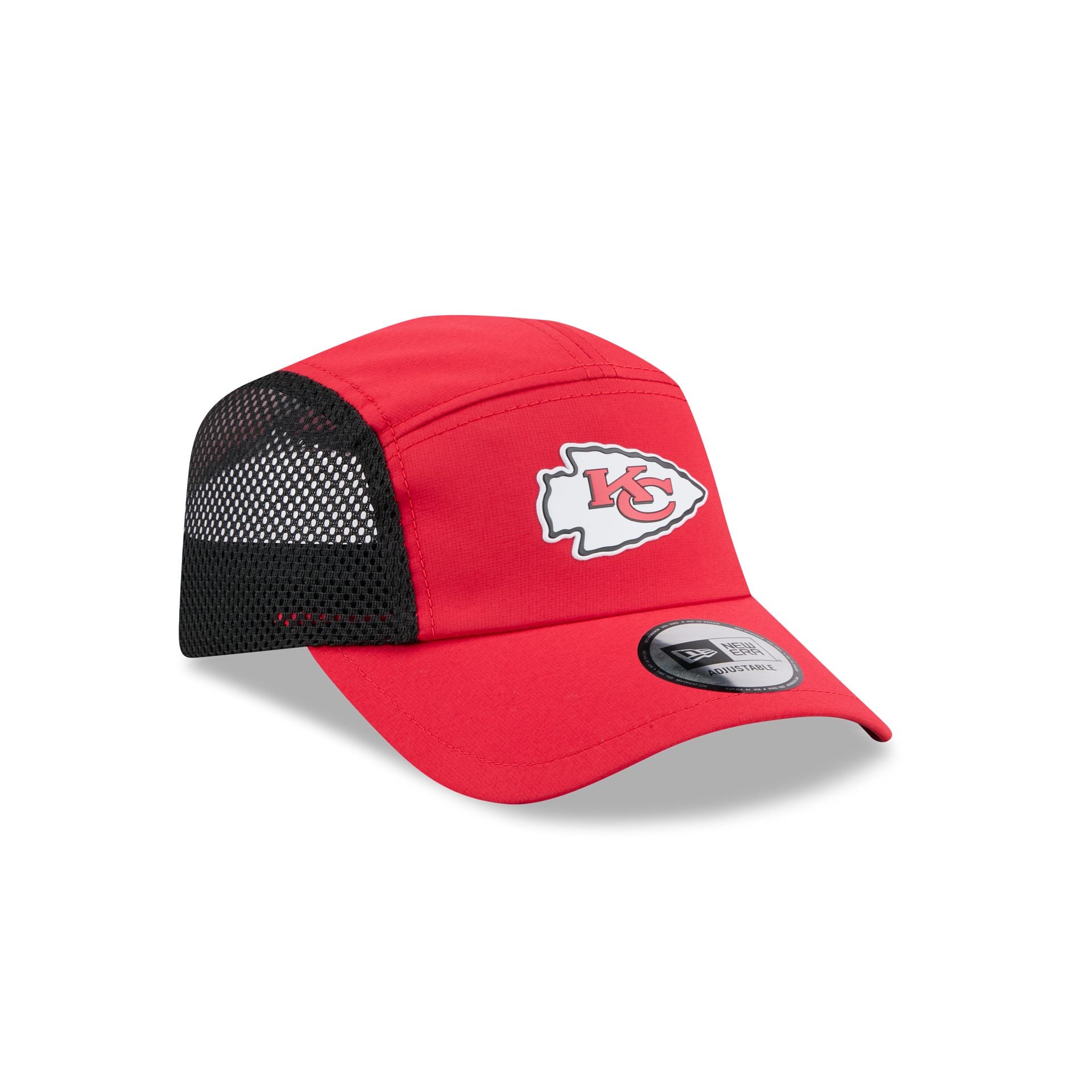 Kansas City Chiefs Poly Runner Adjustable Hat - Image 3