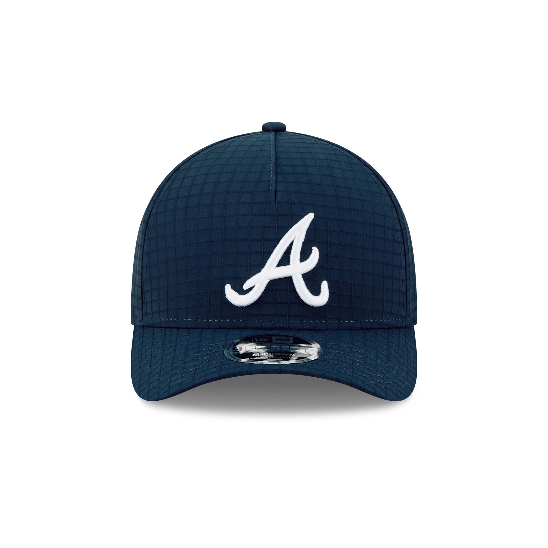 Atlanta Braves Ripstop 9FORTY M-Crown A-Frame Snapback Hat - Image 2