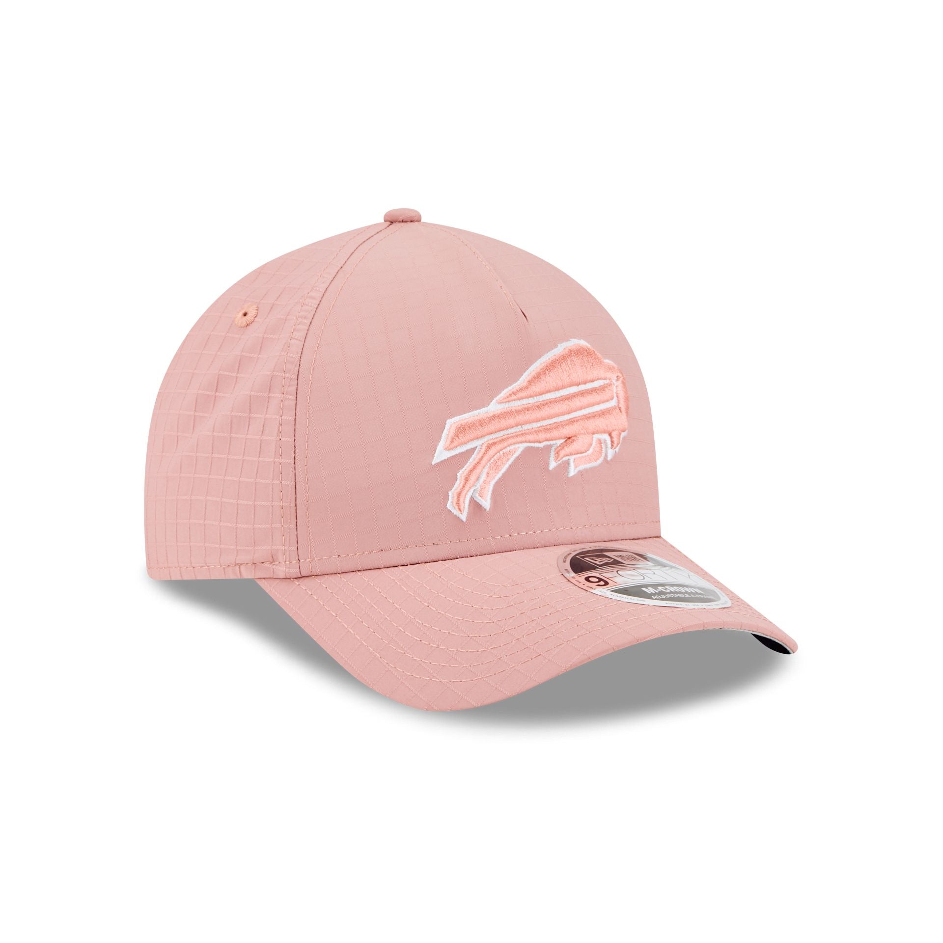 Buffalo Bills Pink Ripstop 9FORTY M-Crown A-Frame Snapback Hat - Image 3
