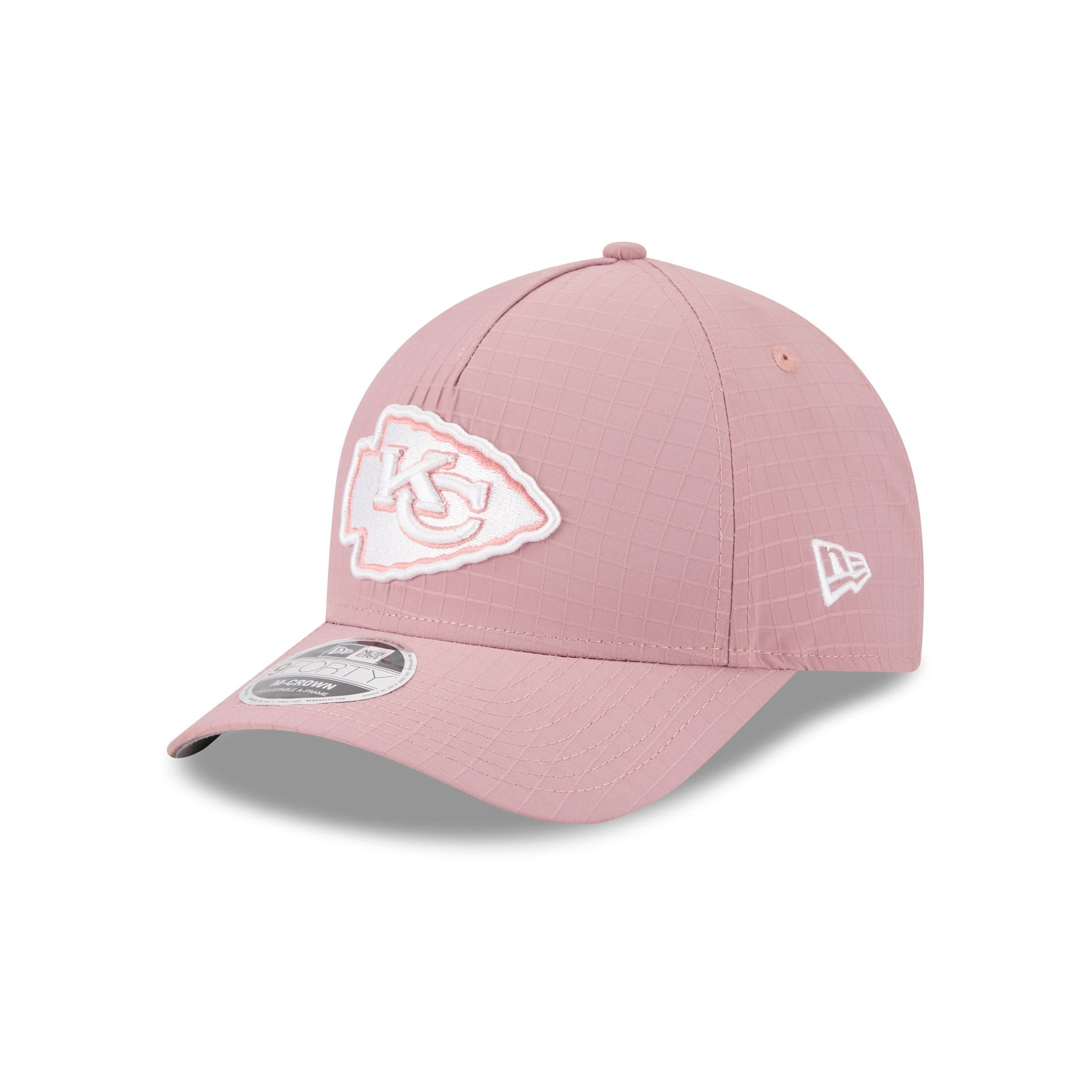 Kansas City Chiefs Pink Ripstop 9FORTY M-Crown A-Frame Snapback Hat