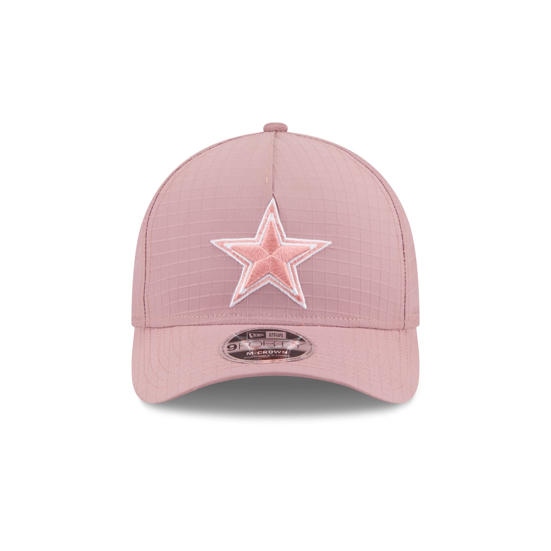 Dallas Cowboys Pink Ripstop 9FORTY M-Crown A-Frame Snapback Hat - Image 2