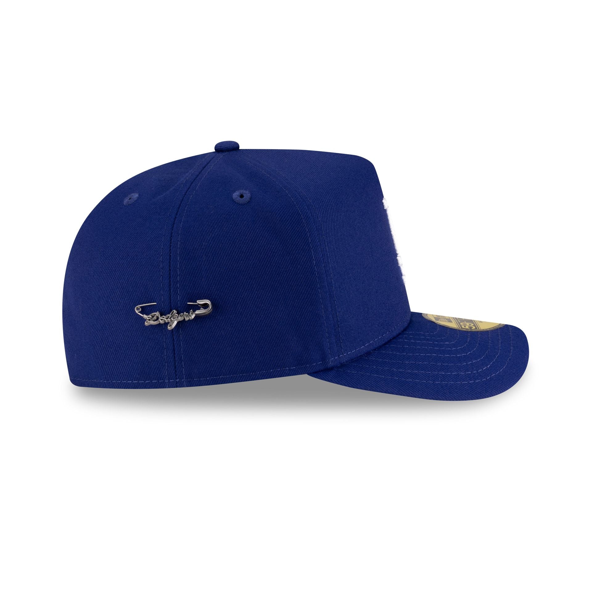 Los Angeles Dodgers Script Safety Pin 59FIFTY A-Frame Fitted Hat - Image 4