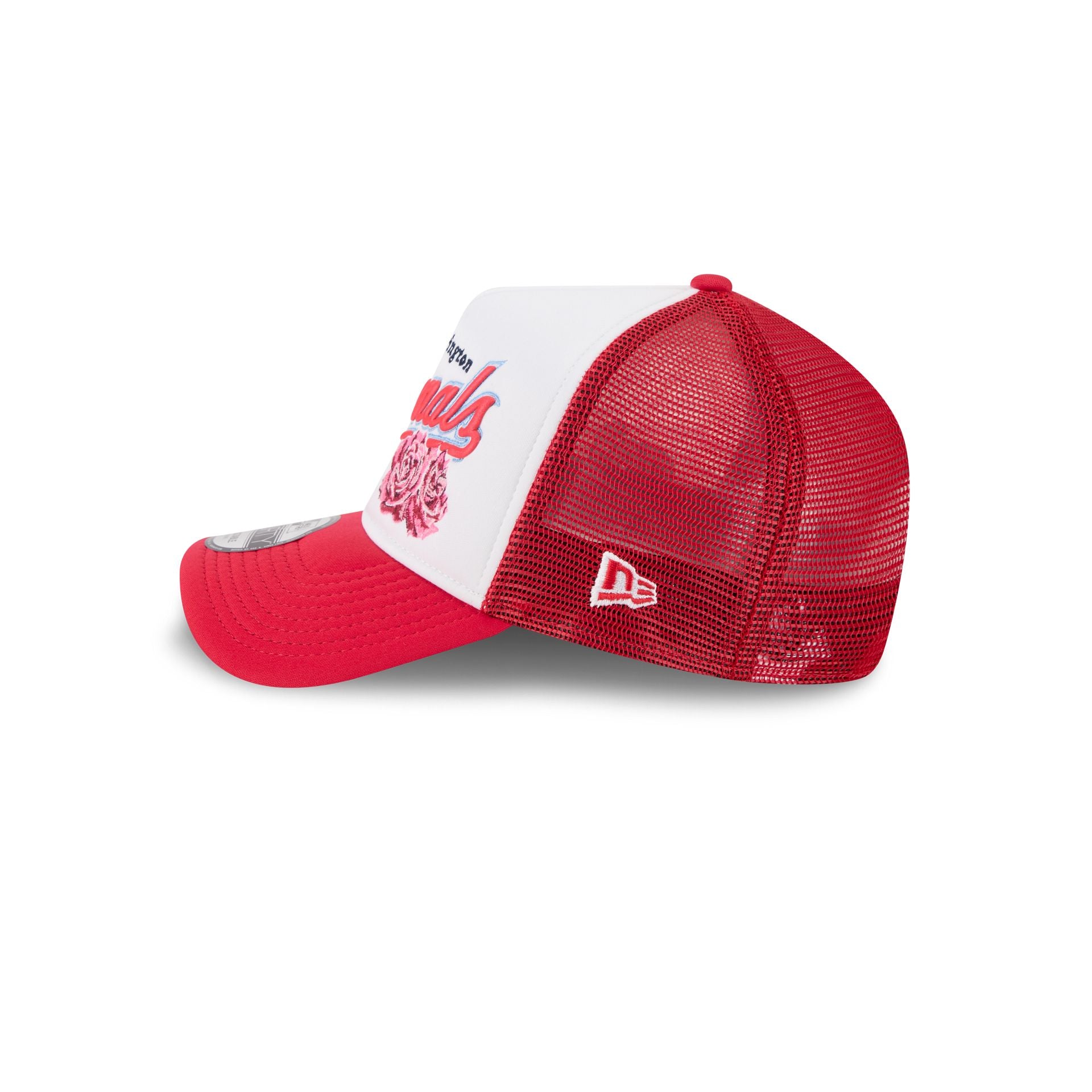 Washington Nationals State Flower 9FORTY A-Frame Trucker Hat - Image 5
