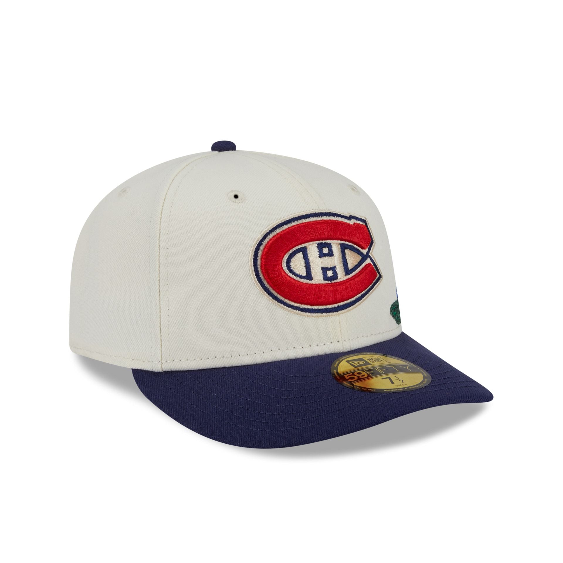 Montreal Canadiens Tonal Florals White 59FIFTY Fitted Hat - Image 3