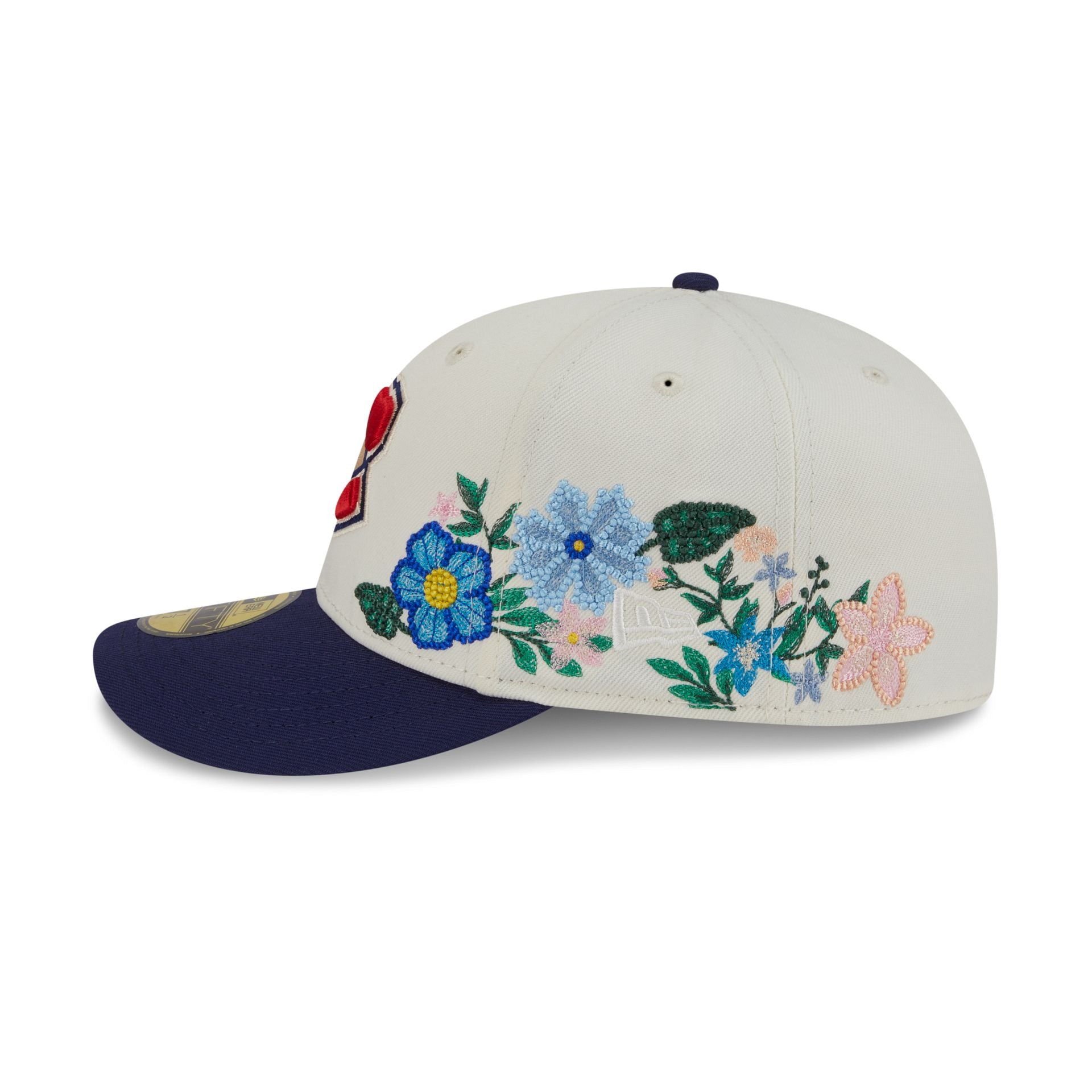 Montreal Canadiens Tonal Florals White 59FIFTY Fitted Hat - Image 4