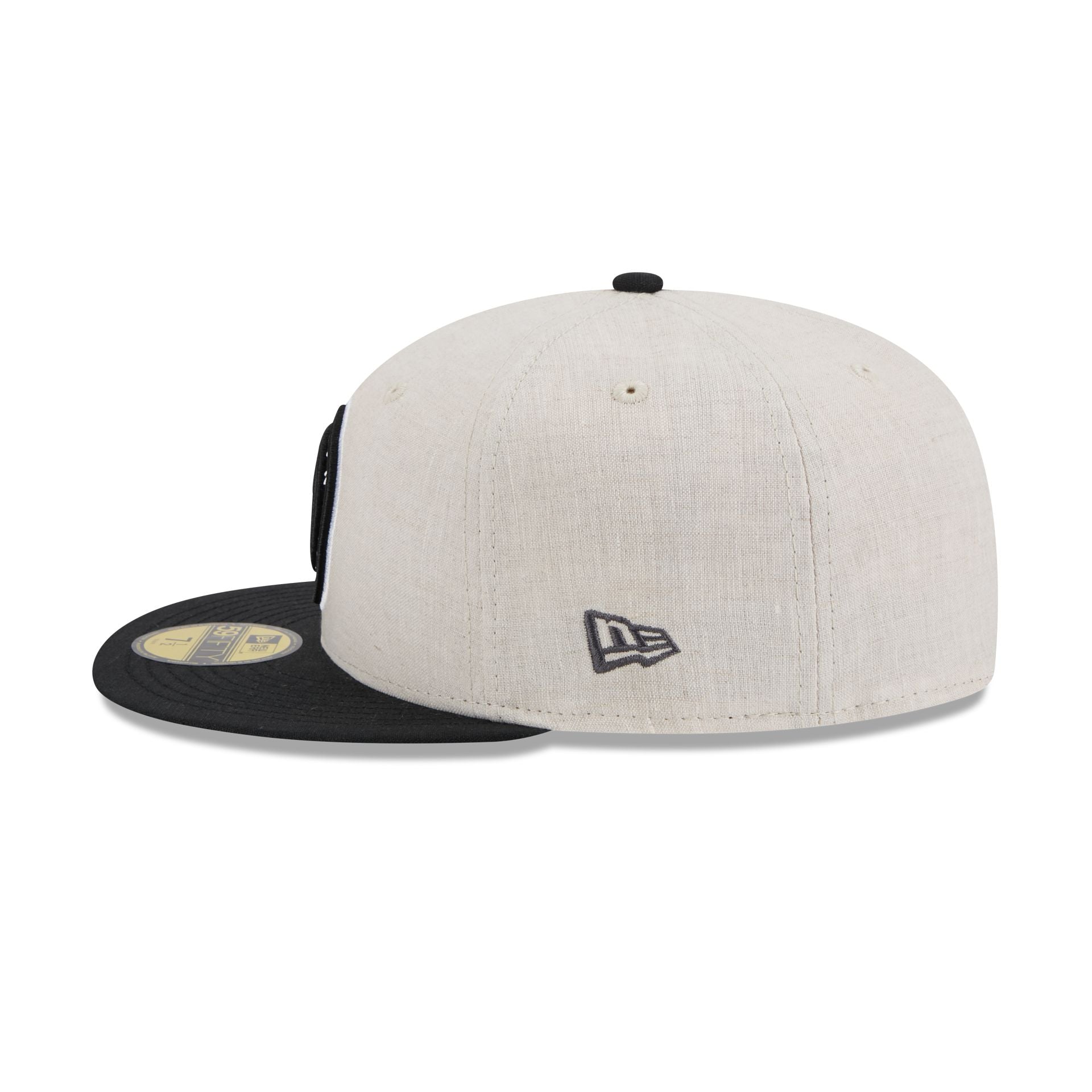 Brooklyn Nets Linen 59FIFTY Fitted Hat - Image 5