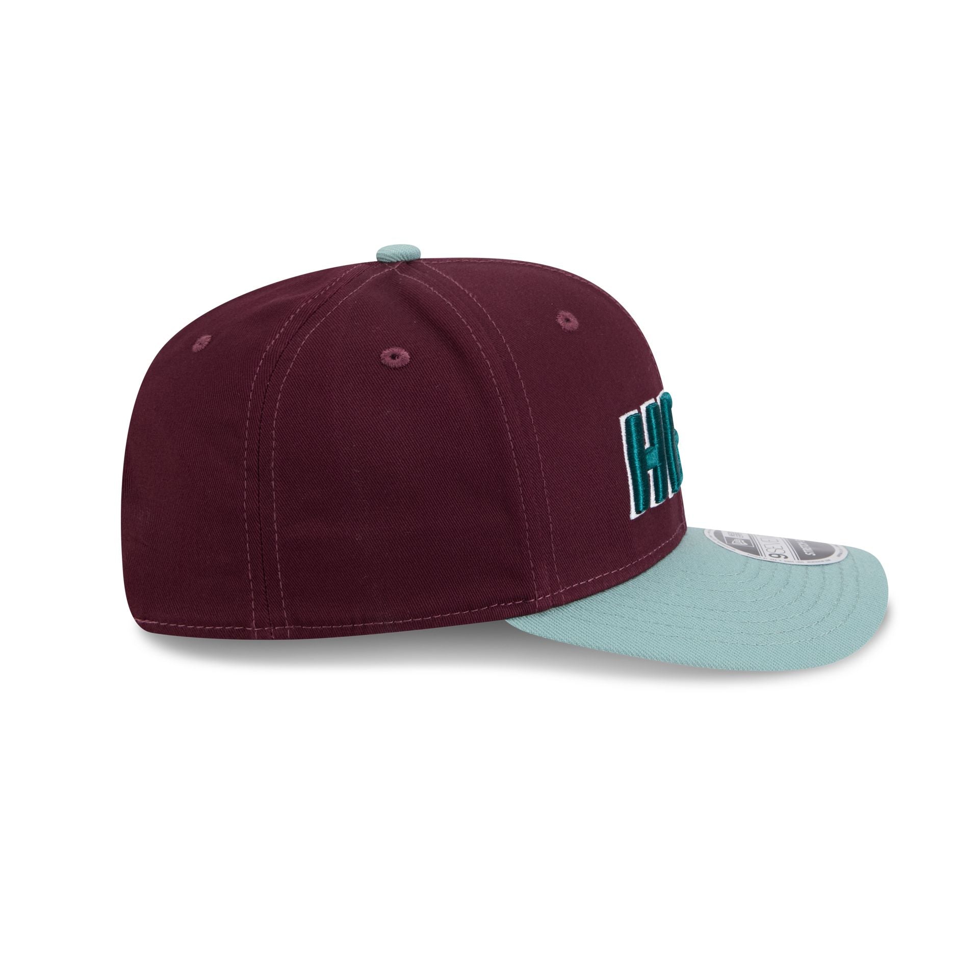 Miami Heat Maroon 9SEVENTY Stretch-Snap Hat - Image 5
