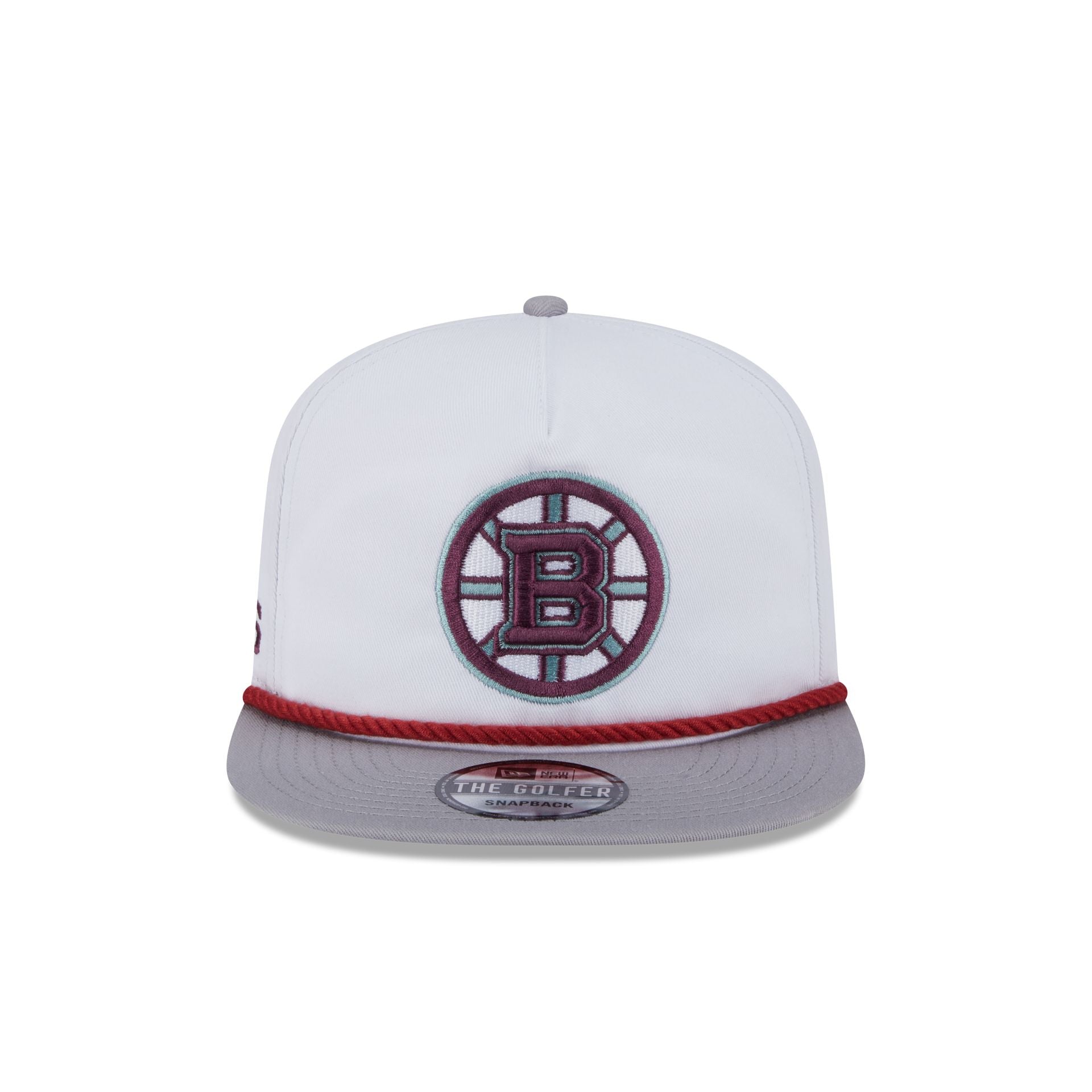 Boston Bruins Optic White Golfer Hat - Image 2