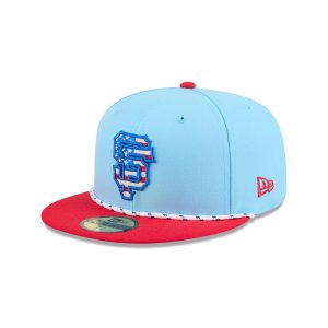 San Francisco Giants Independence Day 2025 59FIFTY Fitted Hat