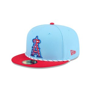 Los Angeles Angels Independence Day 2025 59FIFTY Fitted Hat