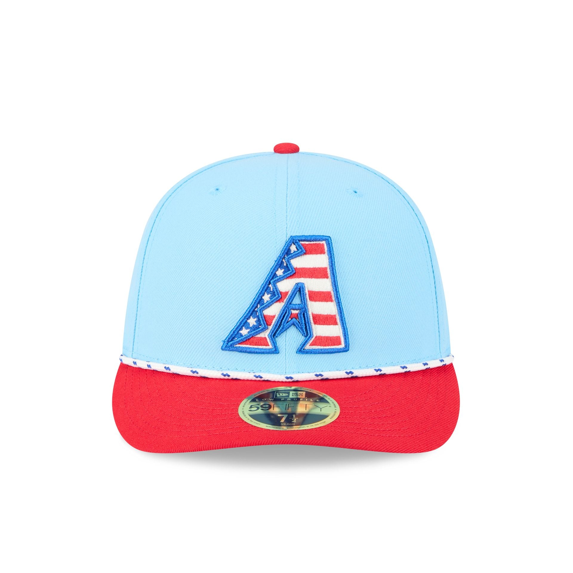 Arizona Diamondbacks Independence Day 2025 Low Profile 59FIFTY Fitted Hat - Image 2