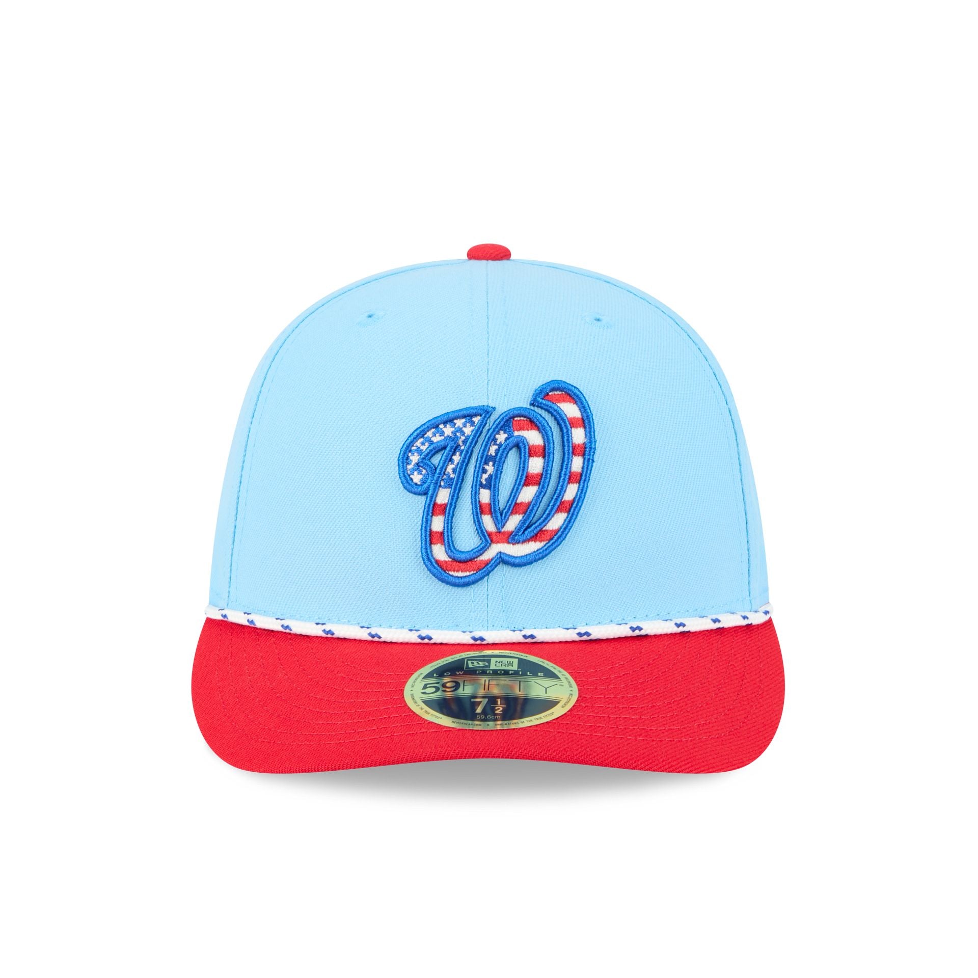 Washington Nationals Independence Day 2025 Low Profile 59FIFTY Fitted Hat - Image 2