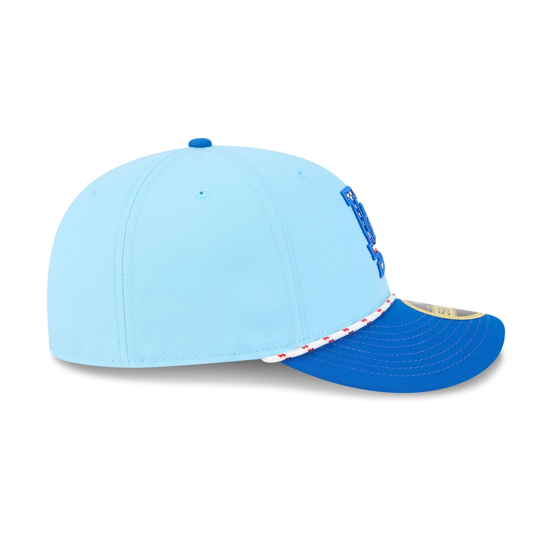 Los Angeles Dodgers Independence Day 2025 Low Profile 59FIFTY Fitted Hat - Image 5