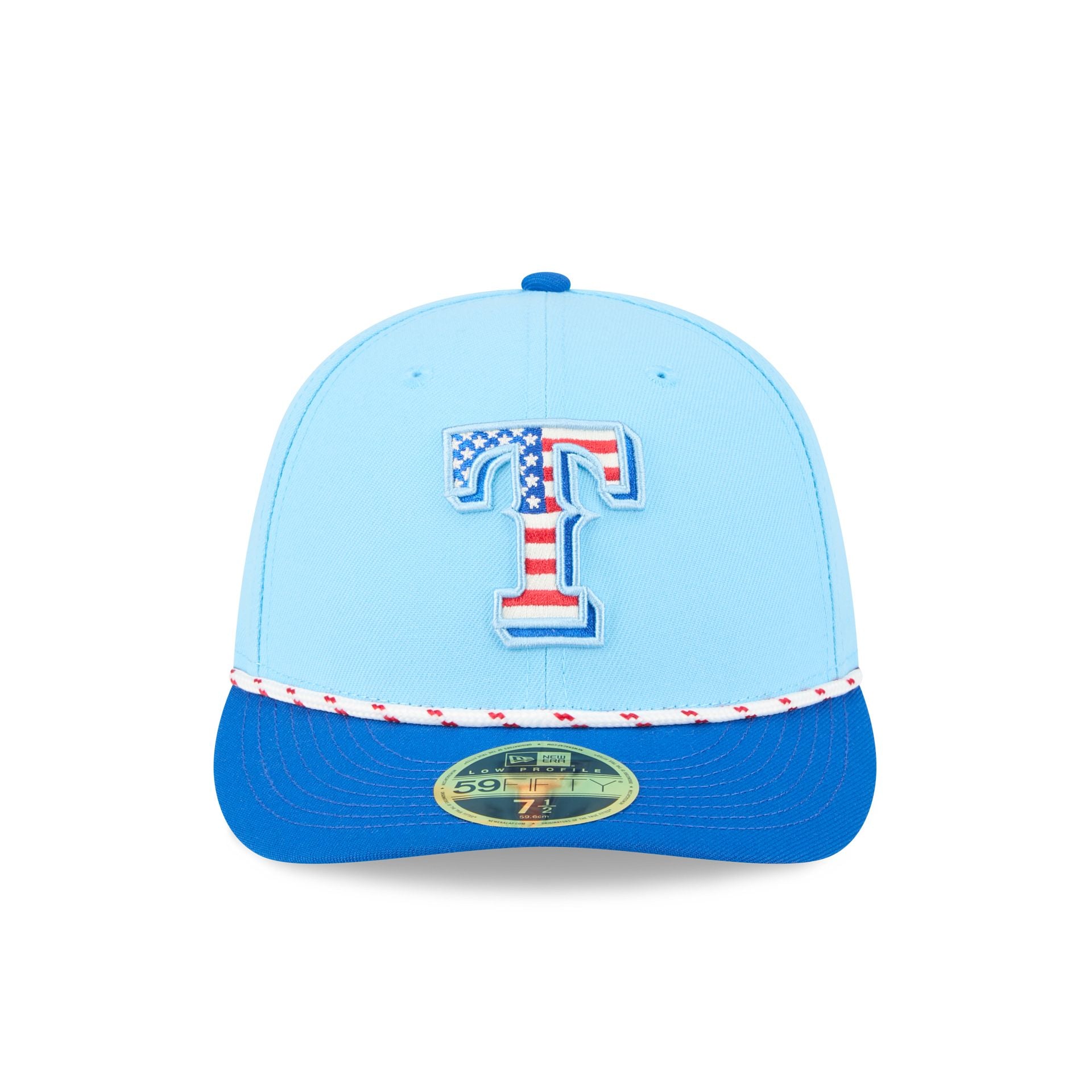 Texas Rangers Independence Day 2025 Low Profile 59FIFTY Fitted Hat - Image 2