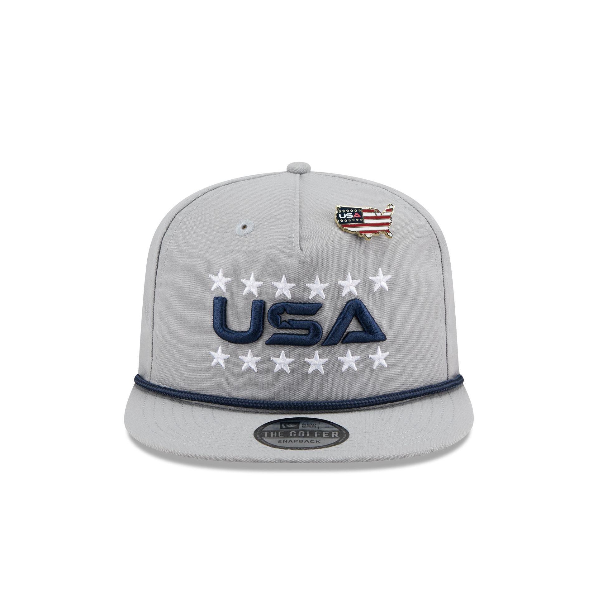 2025 Ryder Cup Team USA Gray Golfer Hat - Image 2