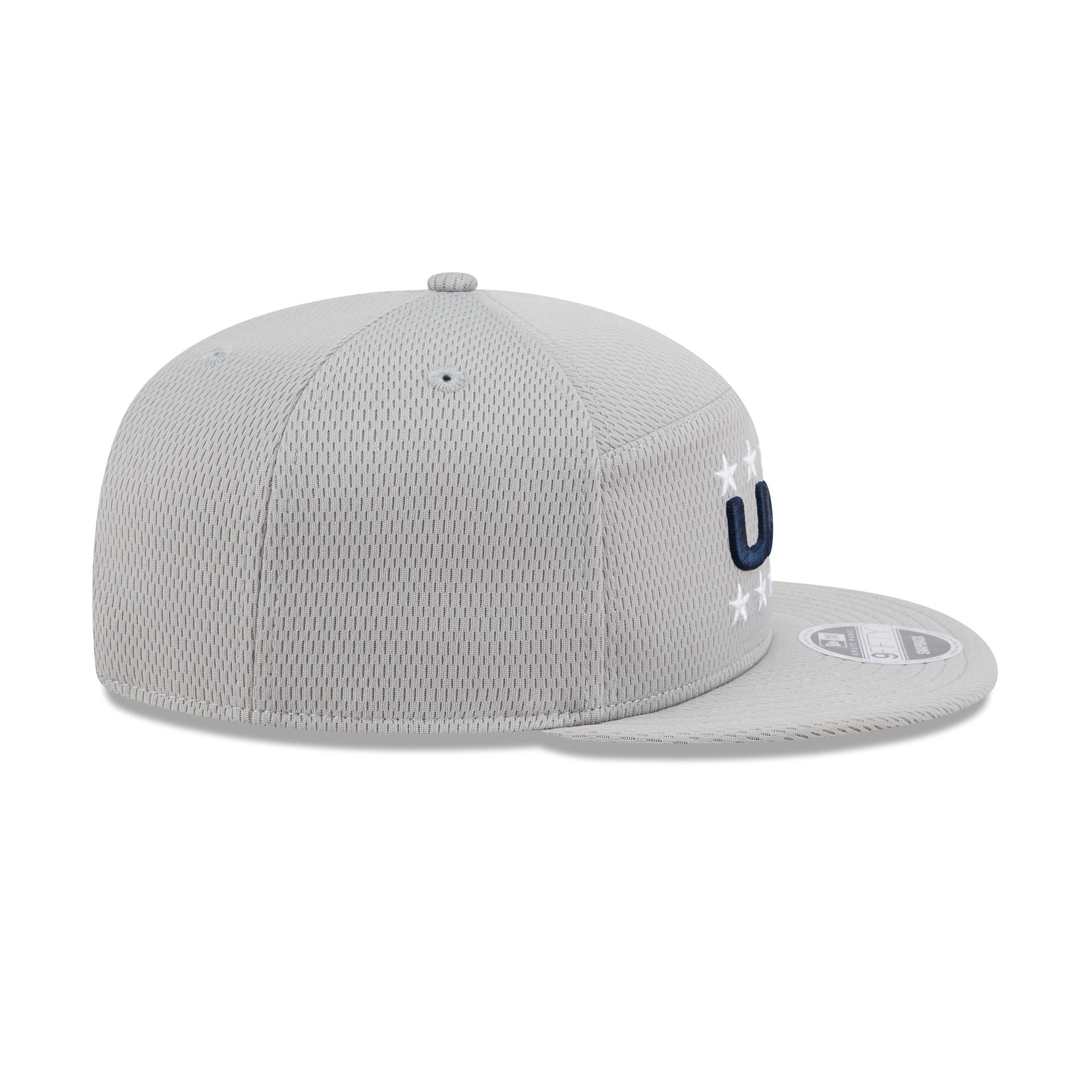 2025 Ryder Cup Team USA Gray Split Panel 9FIFTY Snapback Hat - Image 5