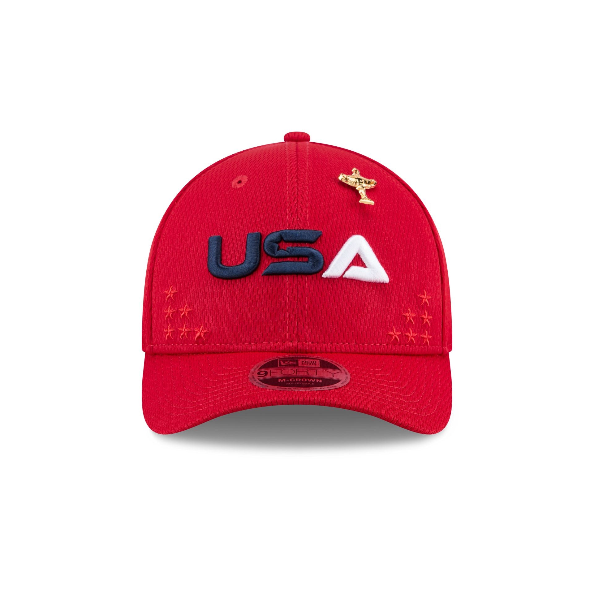 2025 Ryder Cup Team USA Red 9FORTY M-Crown Snapback Hat - Image 2