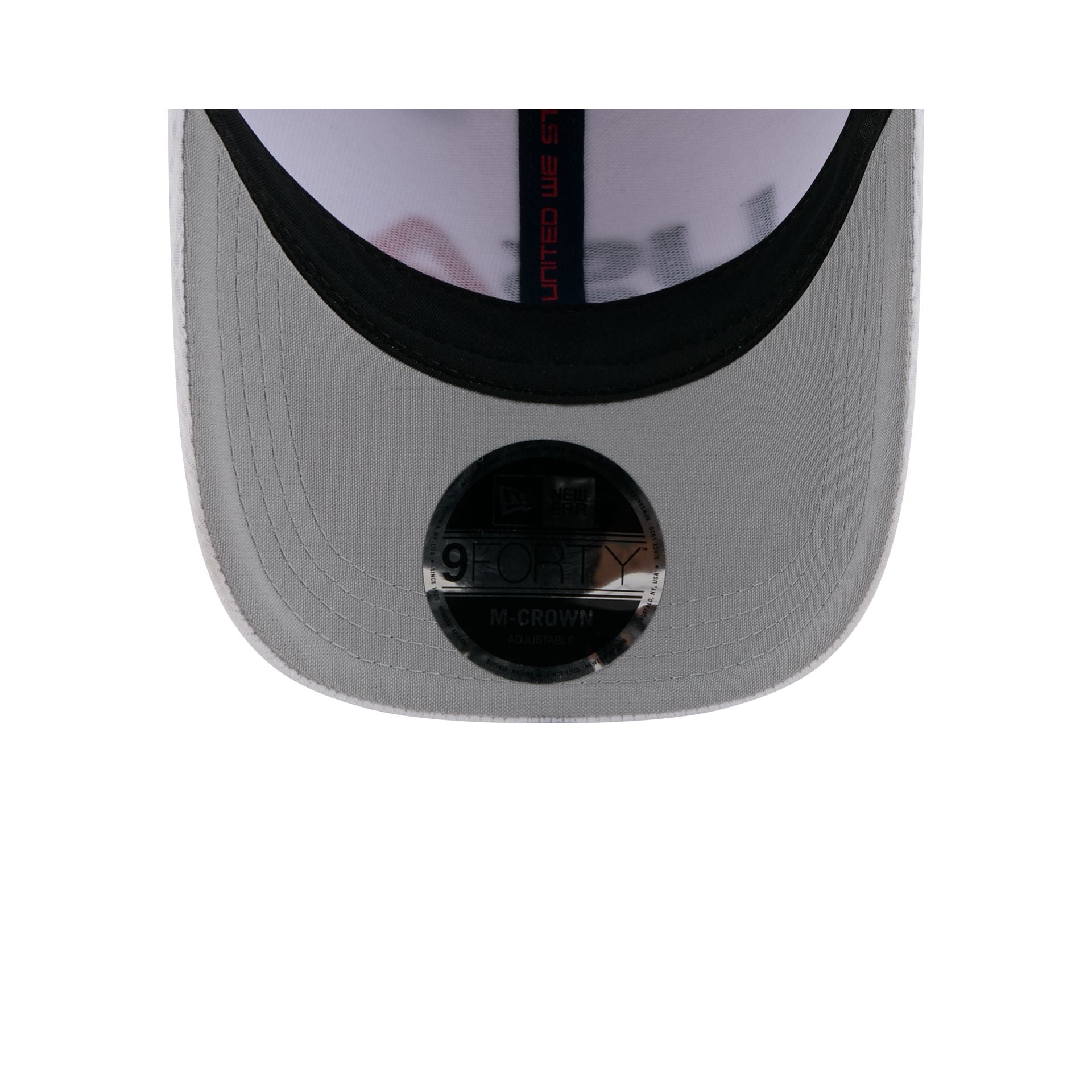 2025 Ryder Cup Team USA White 9FORTY M-Crown Snapback Hat - Image 7