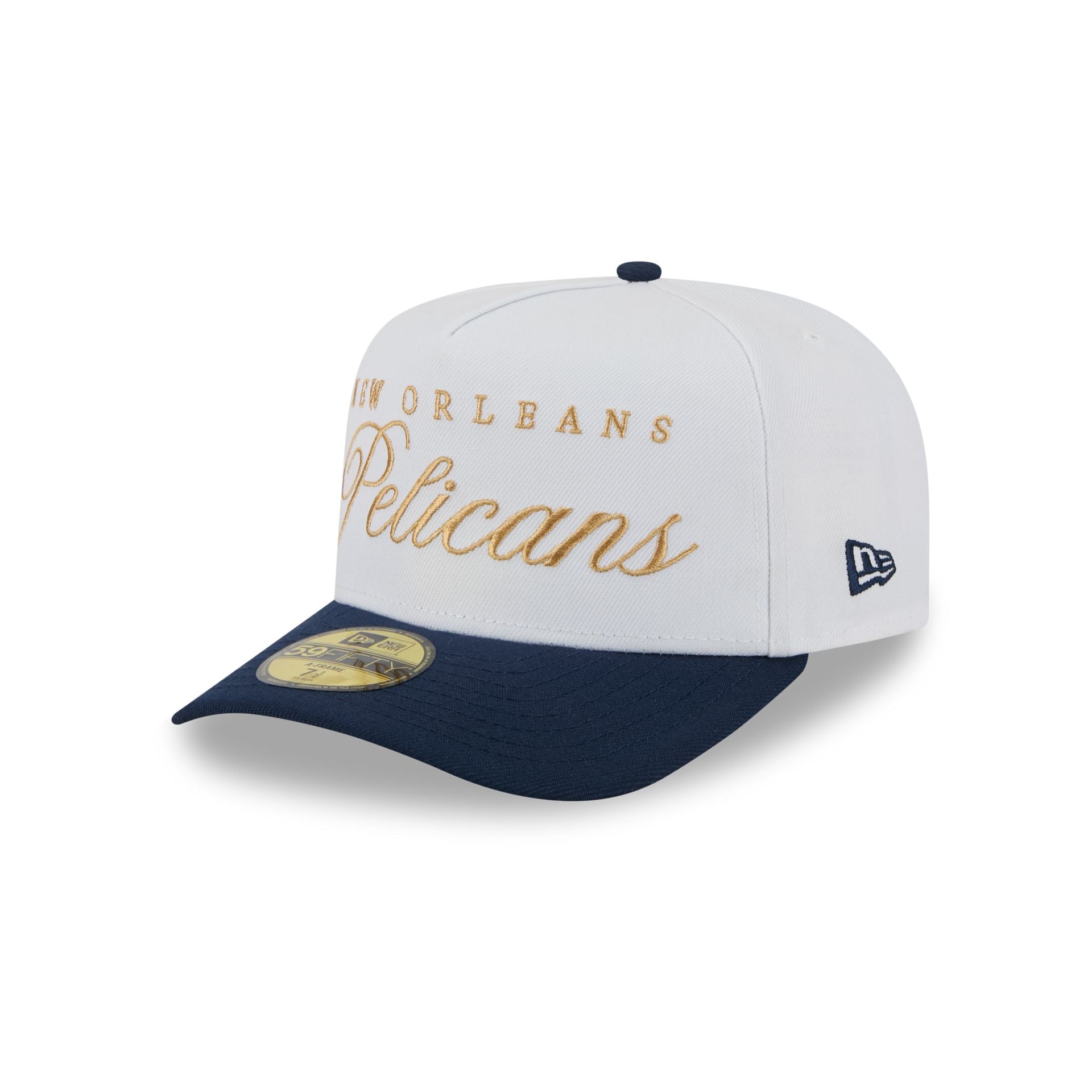 New Orleans Pelicans 2025 Draft 59FIFTY A-Frame Fitted Hat - Image 3