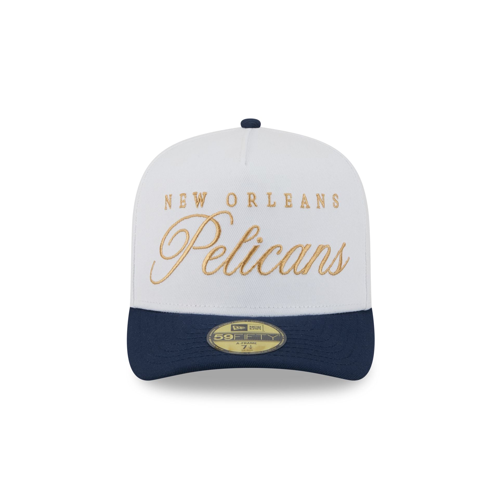 New Orleans Pelicans 2025 Draft 59FIFTY A-Frame Fitted Hat - Image 2