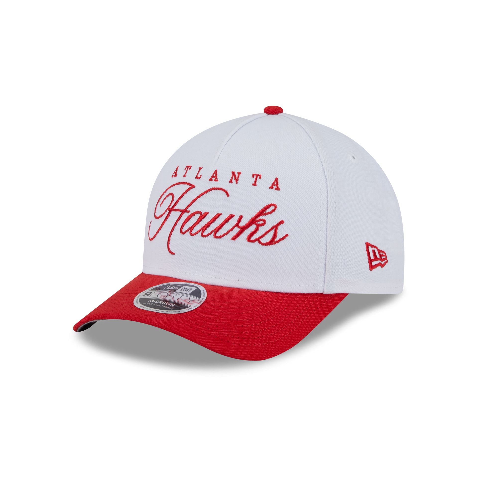 Atlanta Hawks 2025 Draft 9FORTY M-Crown A-Frame Snapback Hat - Image 3