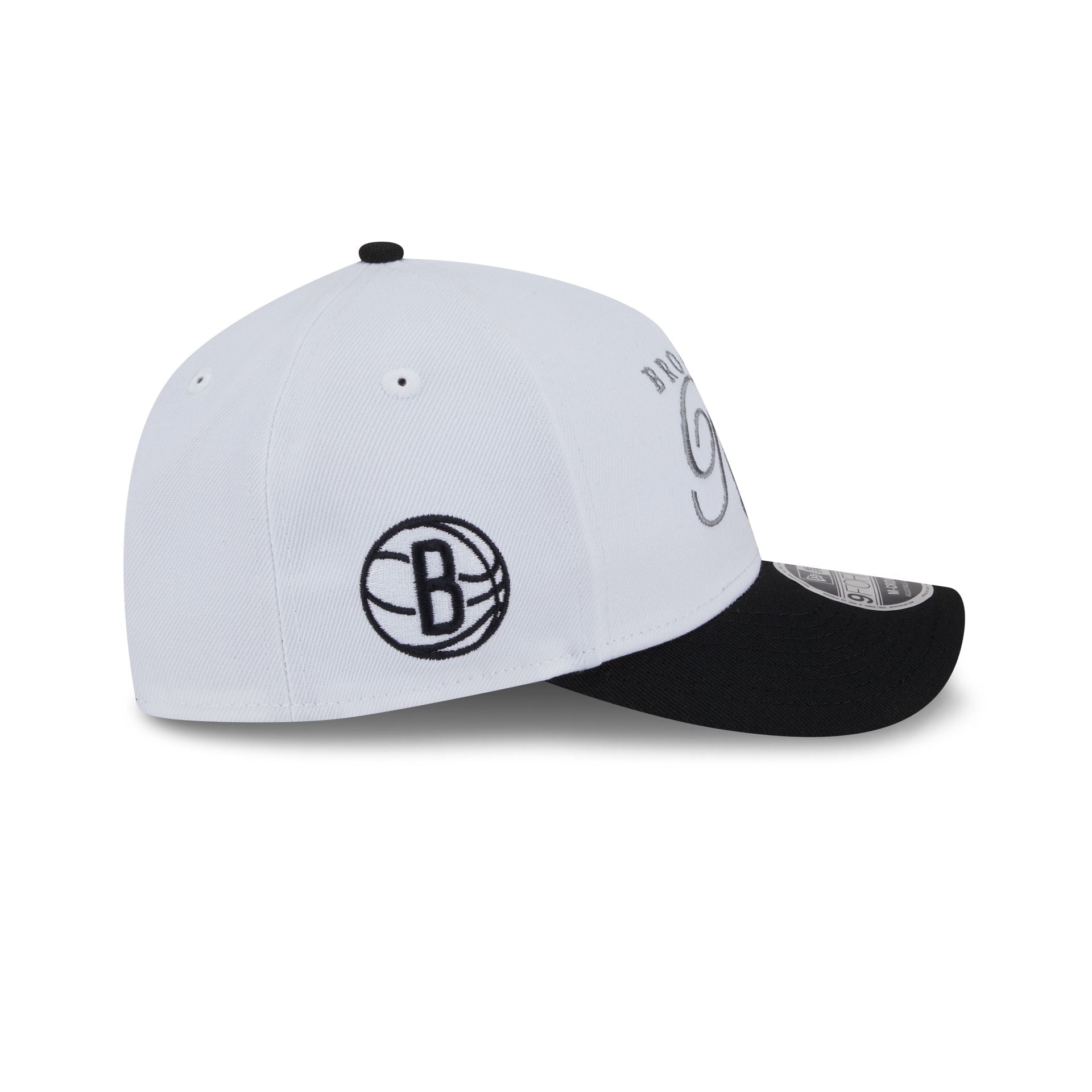 Brooklyn Nets 2025 Draft 9FORTY M-Crown A-Frame Snapback Hat - Image 4
