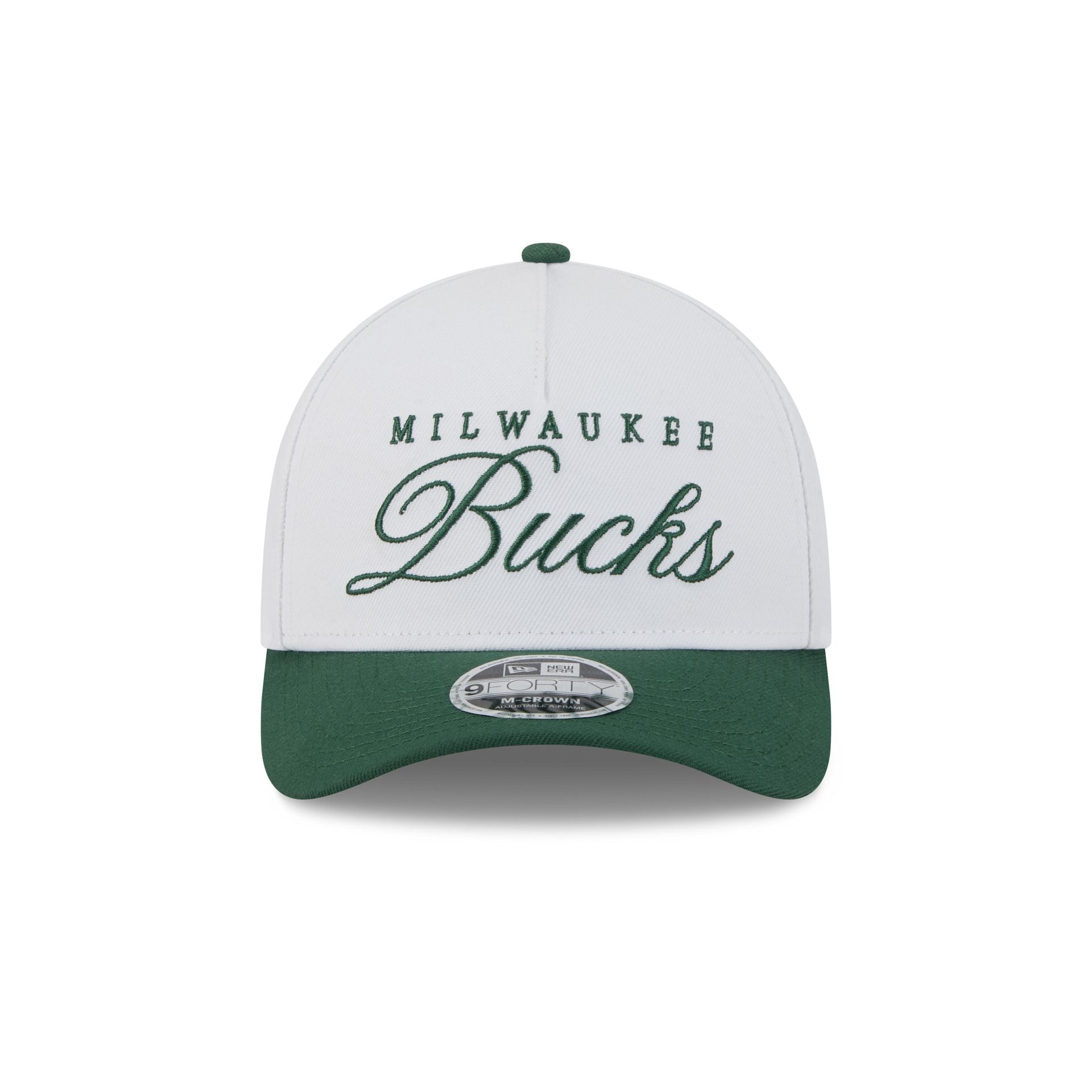 Milwaukee Bucks 2025 Draft 9FORTY M-Crown A-Frame Snapback Hat - Image 2