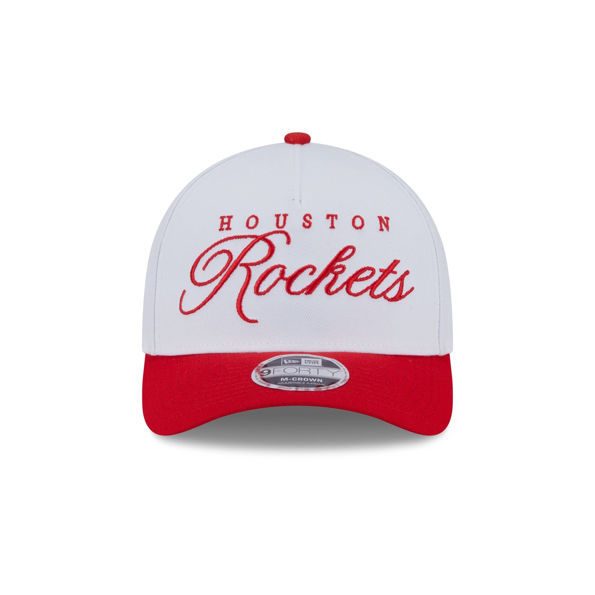Houston Rockets 2025 Draft 9FORTY M-Crown A-Frame Snapback Hat - Image 2