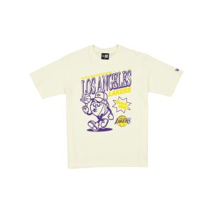Los Angeles Lakers Sport Classics Chrome White T-Shirt