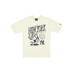 New York Yankees Sport Classics Chrome White T-Shirt