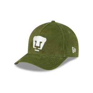 Pumas Olive Corduroy 9FORTY M-Crown Snapback Hat
